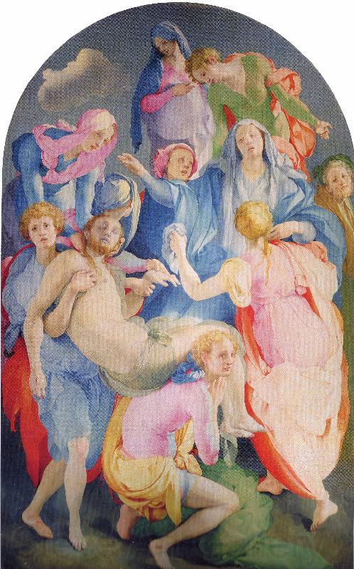 Jacopo Pontormo Deposition from the Cross Germany oil painting art